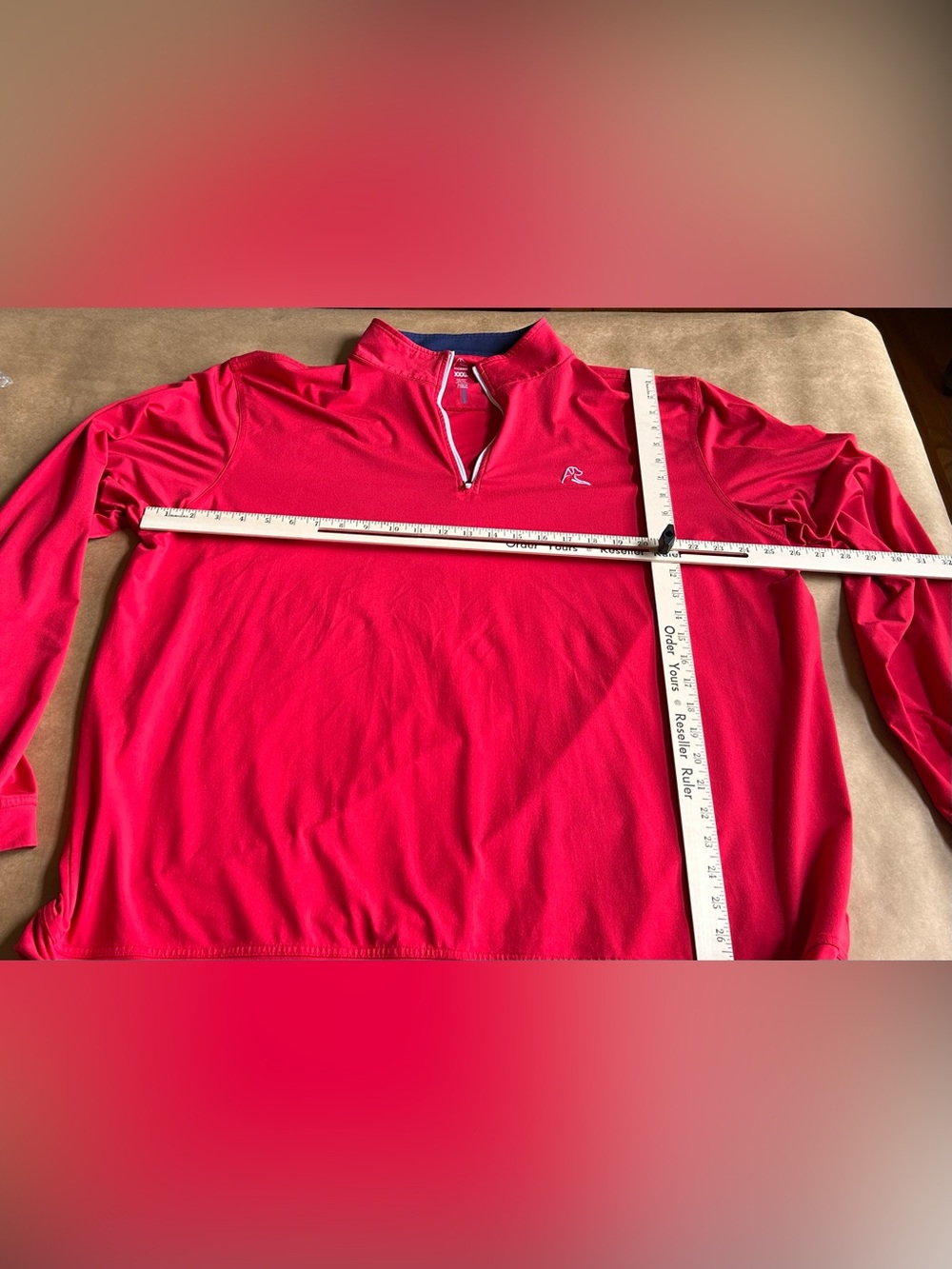 Rhoback 3XL - Lot of 4 Pullovers in Blue, Gray, Red, and Green/Navy stripe - Picture 7 of 14